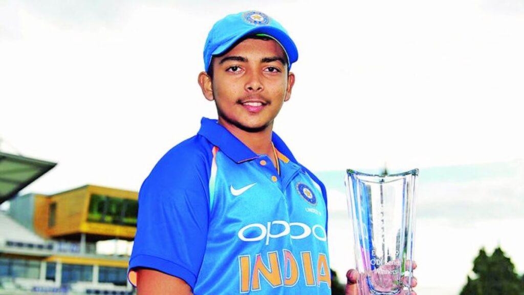 Prithvi Shaw